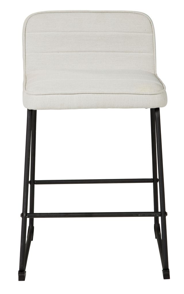 Signature Design by Ashley® Nerison Beige Counter Height Stool 2