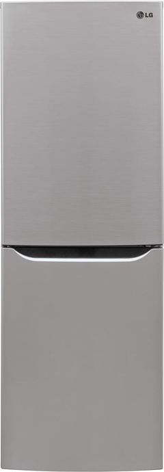 LG 10.1 Cu. Ft. Platinum Silver Bottom Freezer Refrigerator-LBNC10551V