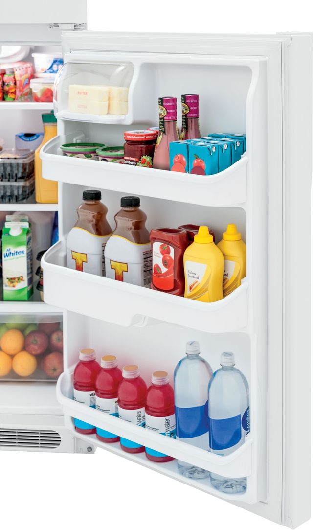 Frigidaire® 16.3 Cu. Ft. White Top Freezer Refrigerator 6