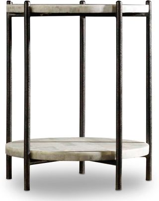 Hooker® Furniture Melange Black/White Blythe Accent Table