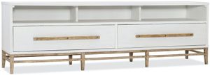 Hooker® Furniture Urban Elevation Light Wood Entertainment Whites/Creams/Beiges Console