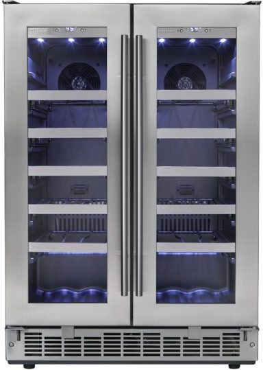 Silhouette® Professional Napa 24” Stainless Steel Wine Cooler