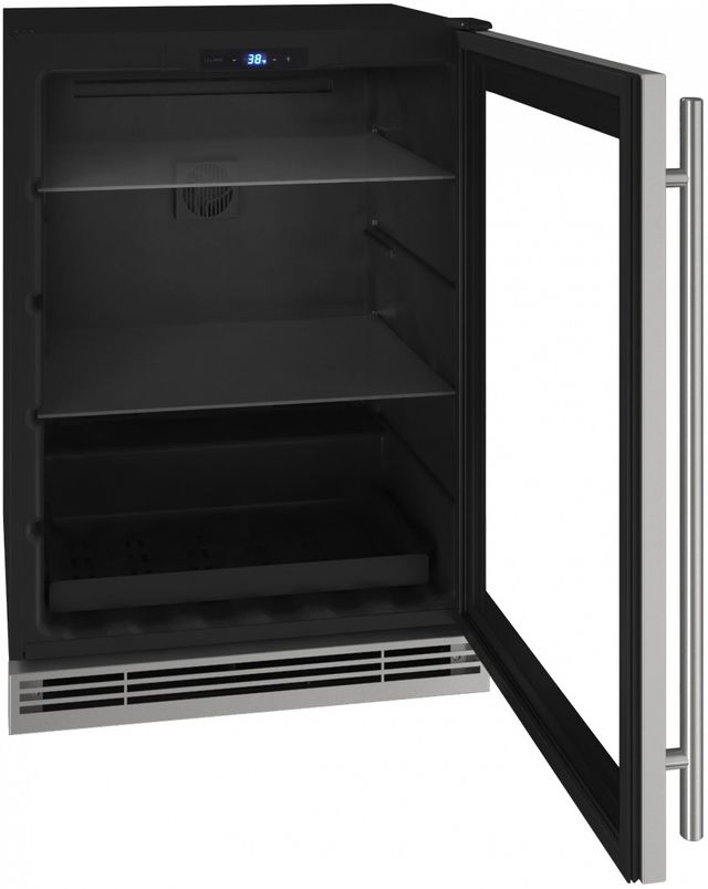 U-Line® 1 Class 24" Stainless Solid Beverage Center 11
