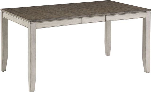 Steve Silver Co.® Abacus Two-Tone Smoky Alabaster and Smoky Honey 60" Dining Table-2