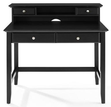 crosley campbell writing desk hutch