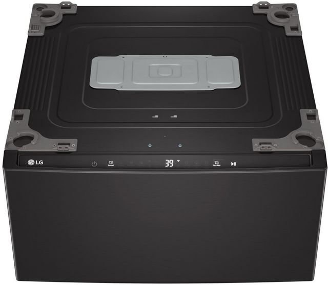 LG SideKick™ 1.0 Cu. Ft. Black Steel Pedestal Washer 0