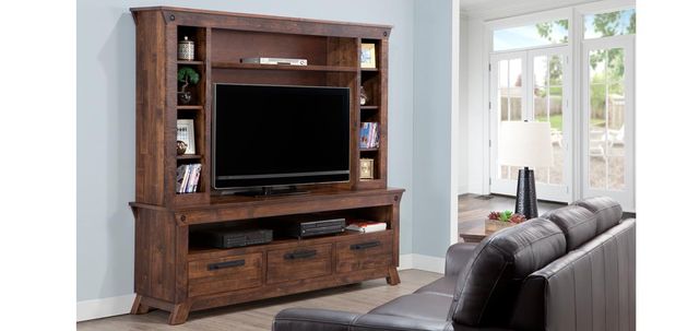 Handstone Algoma HDTV Unit with Hutch with 44’’ TV IOpening 5