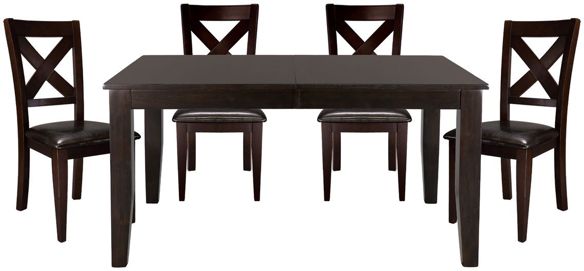 homelegance crown point dining table