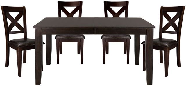 Homelegance® Crown Point 5-Piece Dining Table Set