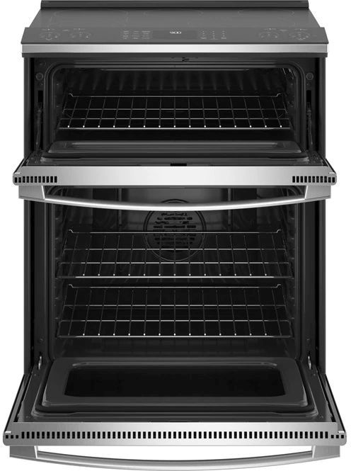 Café™ Matte White 30 Slide In Double Oven Electric Range