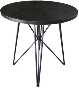 Coaster® Rennes Black Stain/Gunmetal Counter Height Dining Table