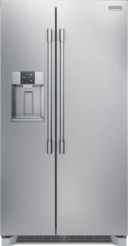Frigidaire Professional® 22.3 Cu. Ft. Stainless Steel Counter Depth Side-by-Side Refrigerator-0