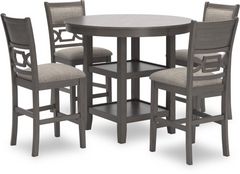 Signature Design by Ashley® Wrenning 5-Piece Gray Counter Height Dining Set