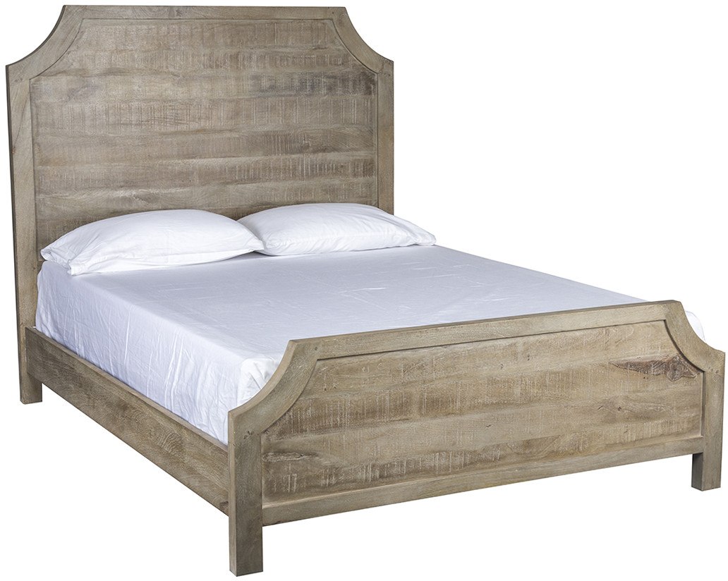 Classic Home Francesca Vintage Taupe Queen Bed