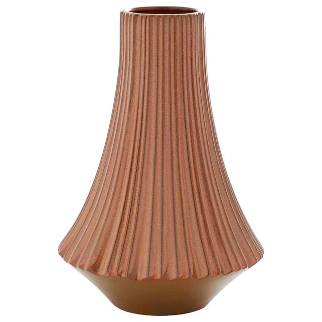Uma Home Ribbed Vase-0