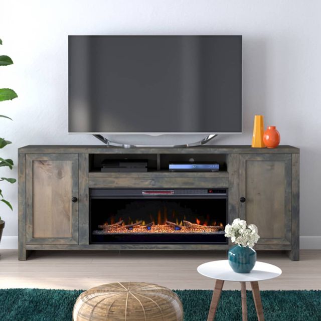 Legends Furniture, Inc. Joshua Creek 84" Fireplace Console 8