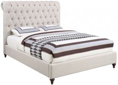 Coaster® Devon Beige California King Upholstered Bed