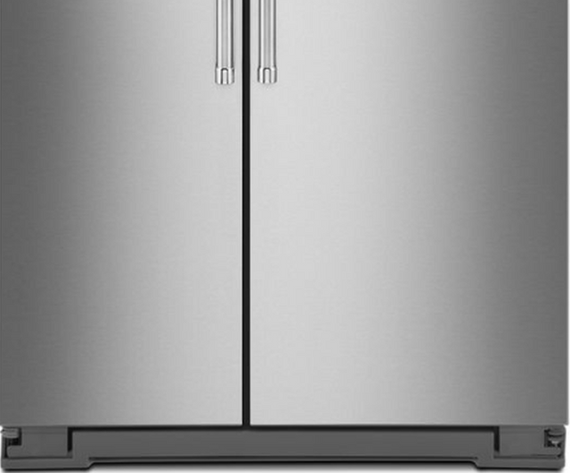 KitchenAid® 19.9 Cu. Ft. Stainless Steel with PrintShield™ Finish Counter-Depth Side-by-Side Refrigerator-KRSC700HPS-2