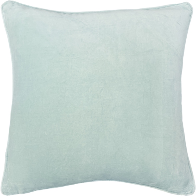 Laura Park Designs Robins Egg Blue 22” x 22” Toss Pillow