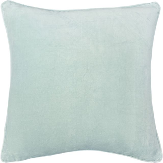 Laura Park Designs Robins Egg Blue 22” x 22” Toss Pillow-0