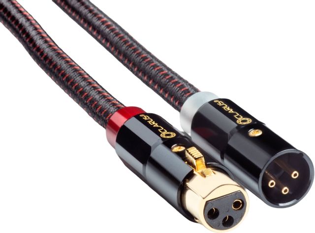 Clarus Crimson 2 Meter Balanced Audio Cable (Pair) 1