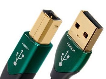 AudioQuest® Forest 3.0 m USB A to B Cable 1