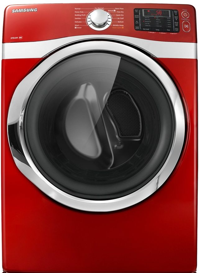 Samsung 7.5 Cu. Ft. Red Electric Dryer