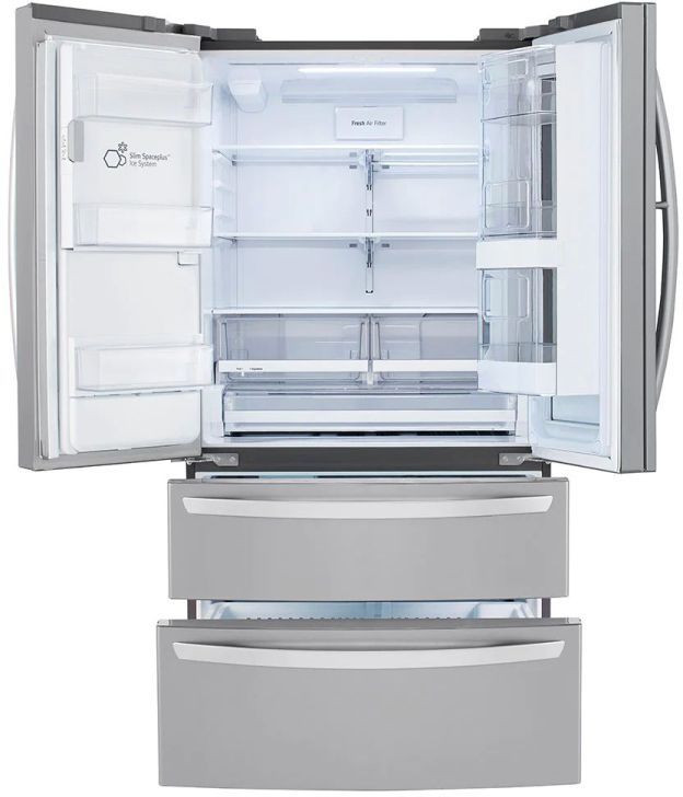 LG 27.8 Cu. Ft. Print Proof Stainless Steel French Door Refrigerator 5