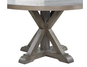 Steve Silver Co. Molly Washed Grey Oak 48" Round Dining Table
