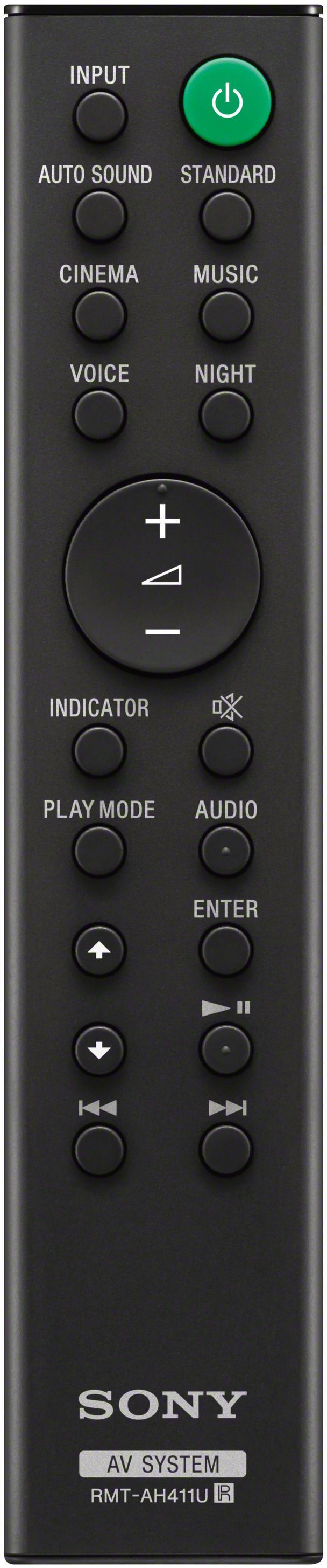 Sony® 2 Channel Black Soundbar Speaker 8