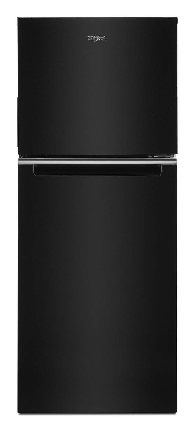 Réfrigérateur à congélateur supérieur de 24 po Whirlpool® de 11,6 pi³ - Acier inoxydable résistant aux traces de doigts 0