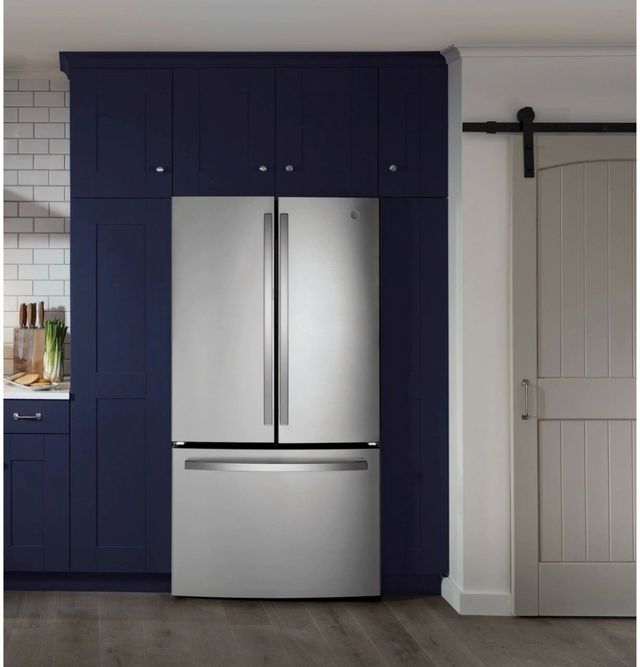 GE® 27.0 Cu. Ft. Fingerprint Resistant Stainless Steel French Door Refrigerator 7