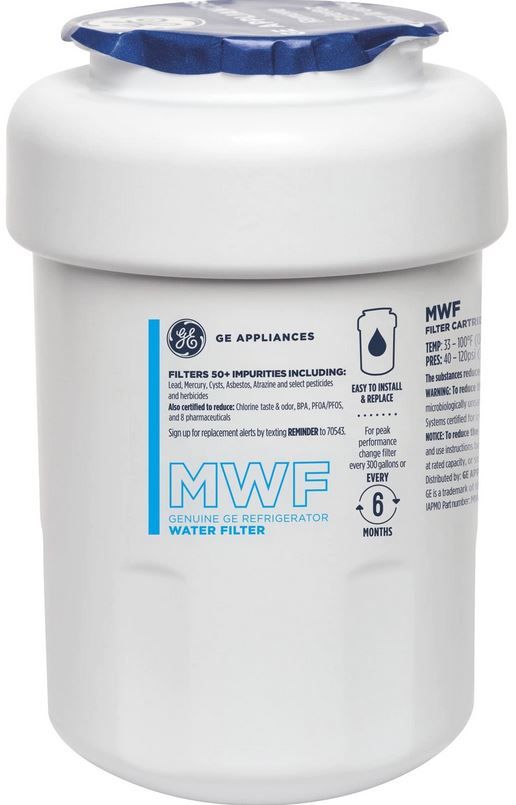 GE® White 6 Pack Pharmaceutical Refrigerator Water Filter