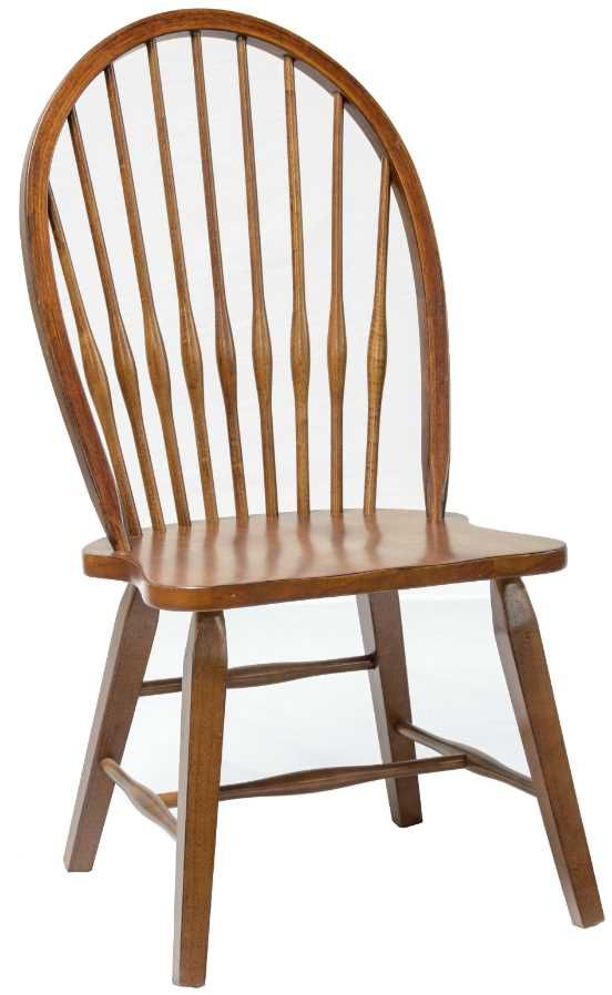 TEI St. Michael Tobacco Windsor Side Chair | Park Home Store ...