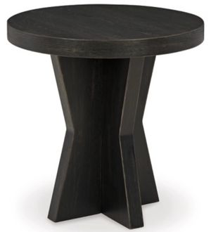 Signature Design by Ashley® Galliden Black Round End Table
