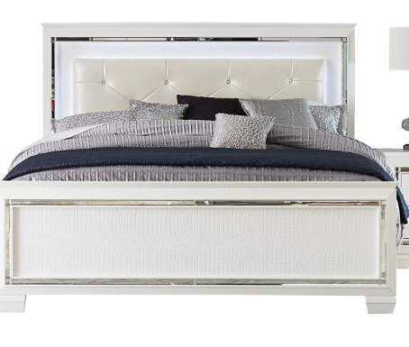 Homelegance® Allura LED Lighting Eastern King Bed