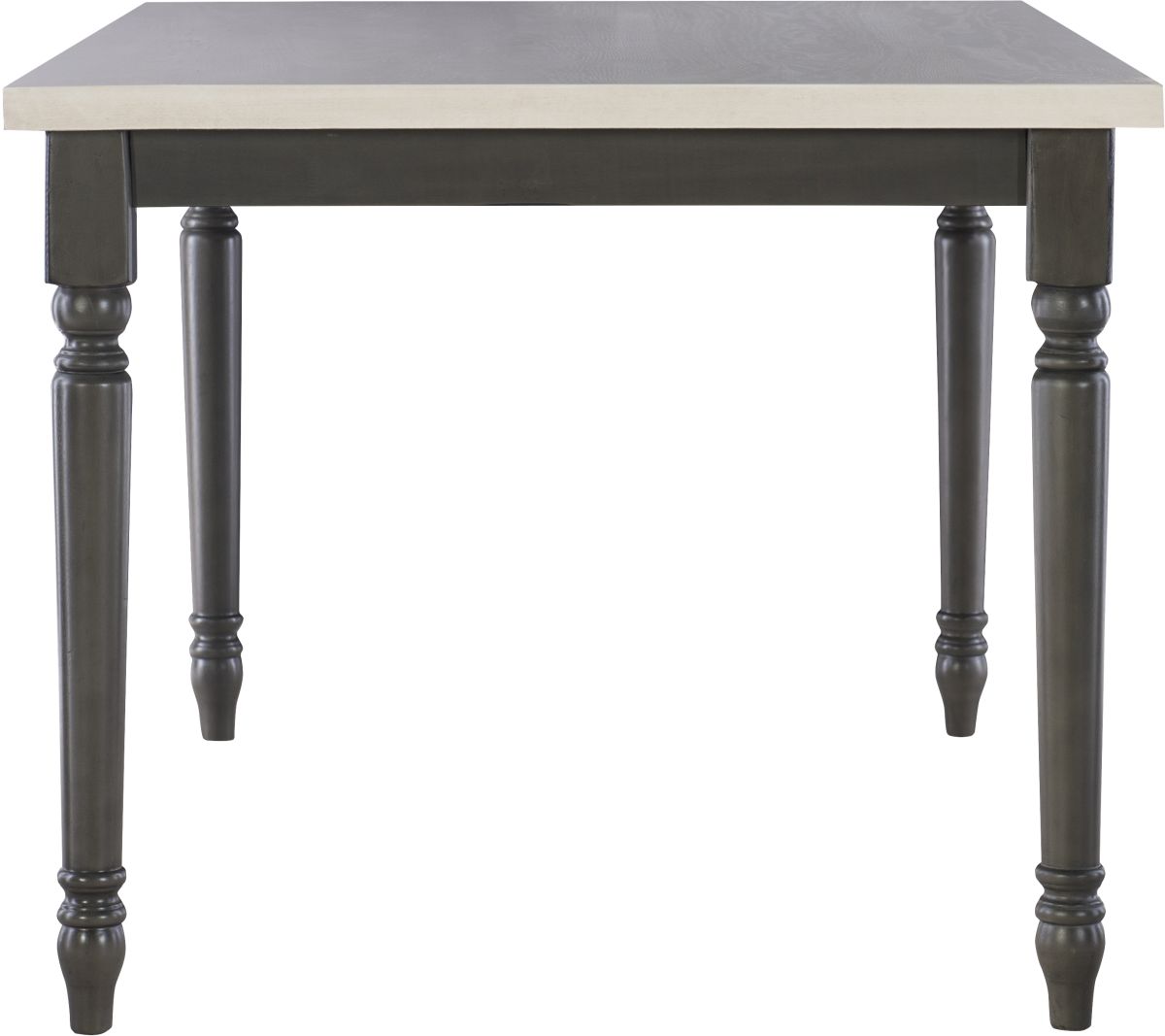 Powell Willow Dark Grey Smokey White Dining Table Colder s