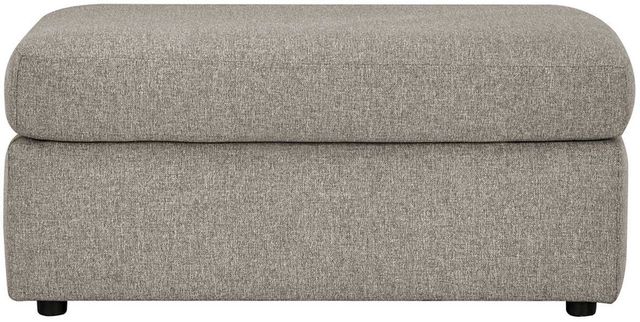 Kevin Charles Fine Upholstery® Noah Elevation Taupe Ottoman-1