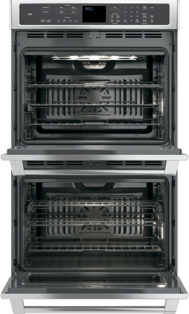 Café™ 29.75" Stainless Steel Electric Built In Double Oven 1