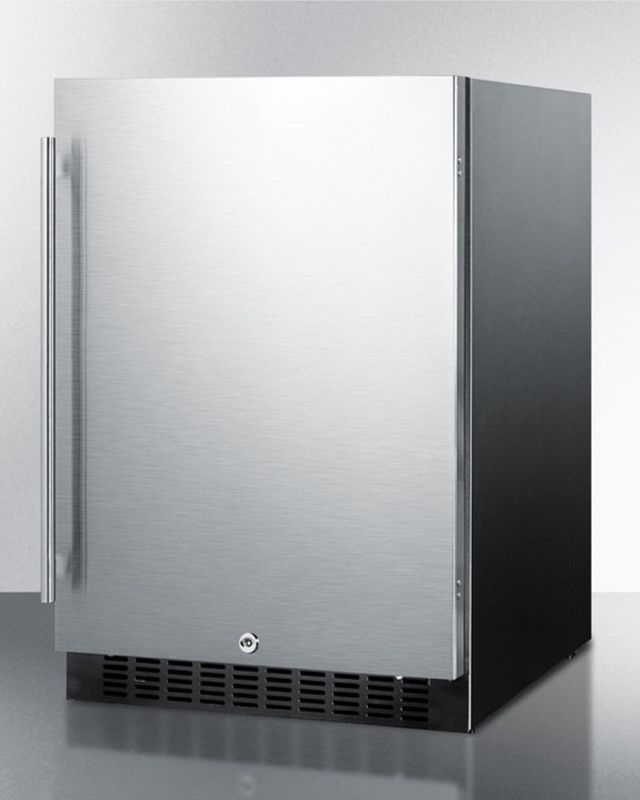 Summit® 4.6 Cu. Ft. Stainless Steel Outdoor Refrigerator-1