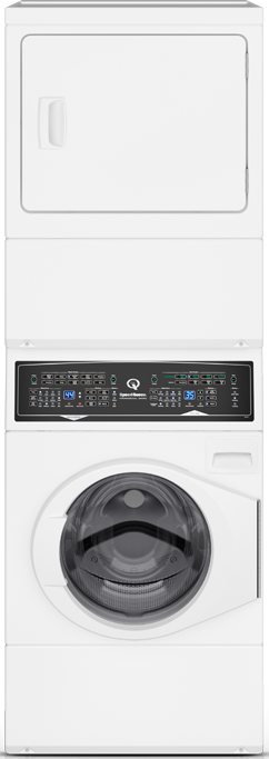Speed Queen® 3.5 Washer, 7.0 Cu. Ft Dryer White Stack Laundry