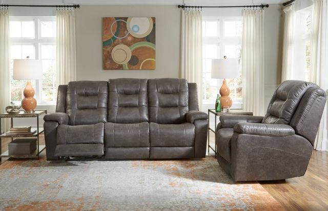 Palliser® Furniture Customizable Leighton Power Reclining Sofa with Power Headrest-3