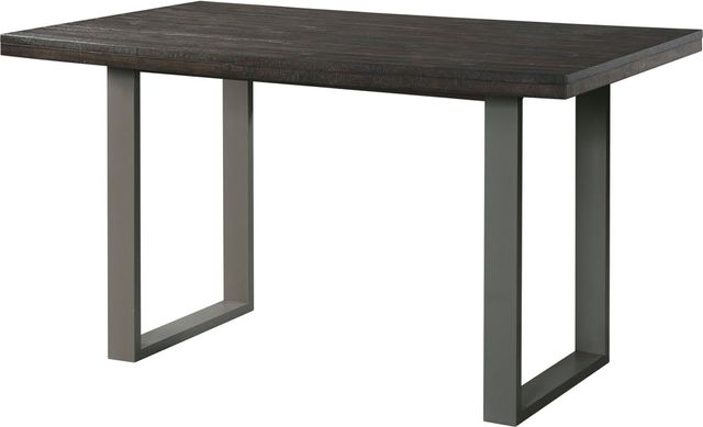 Elements International Sawyer Dark Ash Counter Table-0
