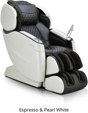 Cozzia® CZ Series Espresso/Pearl White QI SE Massage Chair