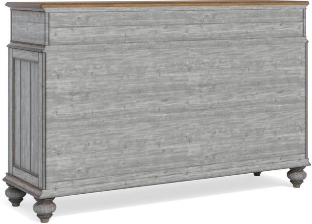 Flexsteel® Plymouth® Distressed Graywash Dresser 3
