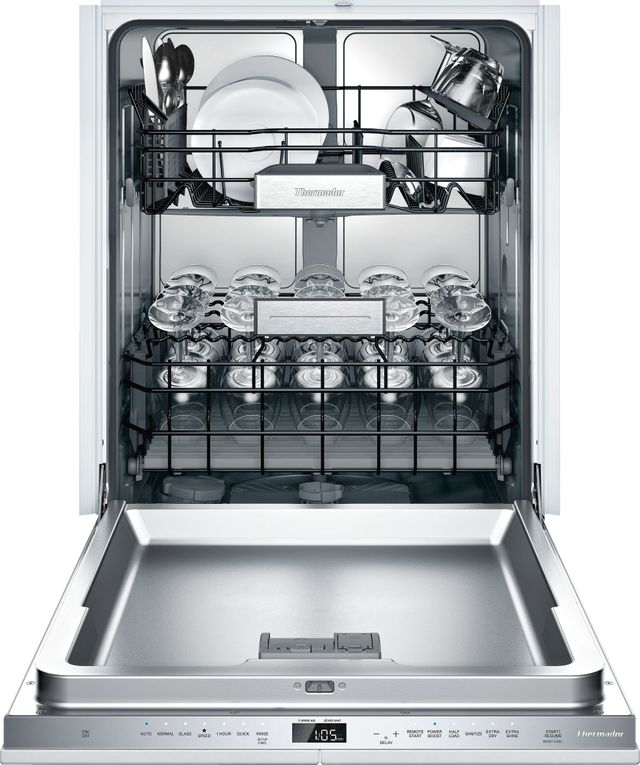 Thermador® 24" Custom Panel Built In Dishwasher-1
