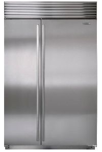 Sub-Zero 28.3 Cu. Ft. Built In Side-by-Side Refrigerator-Stainless Steel-0
