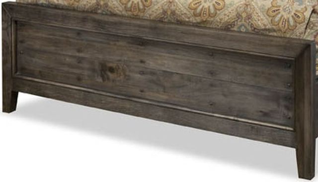 Durham Furniture The Distillery Heavily Distressed Queen Panel Bed 1