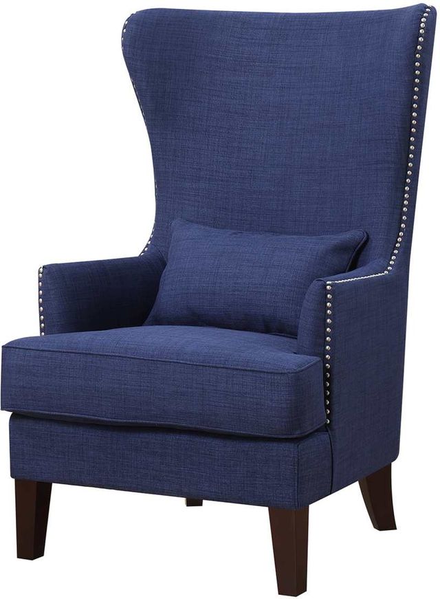 Elements International Kori Blue Accent Chair-2