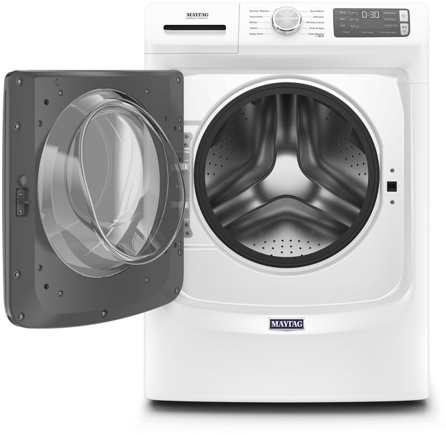 Maytag® 4.5 Cu. Ft. White Front Load Washer-1